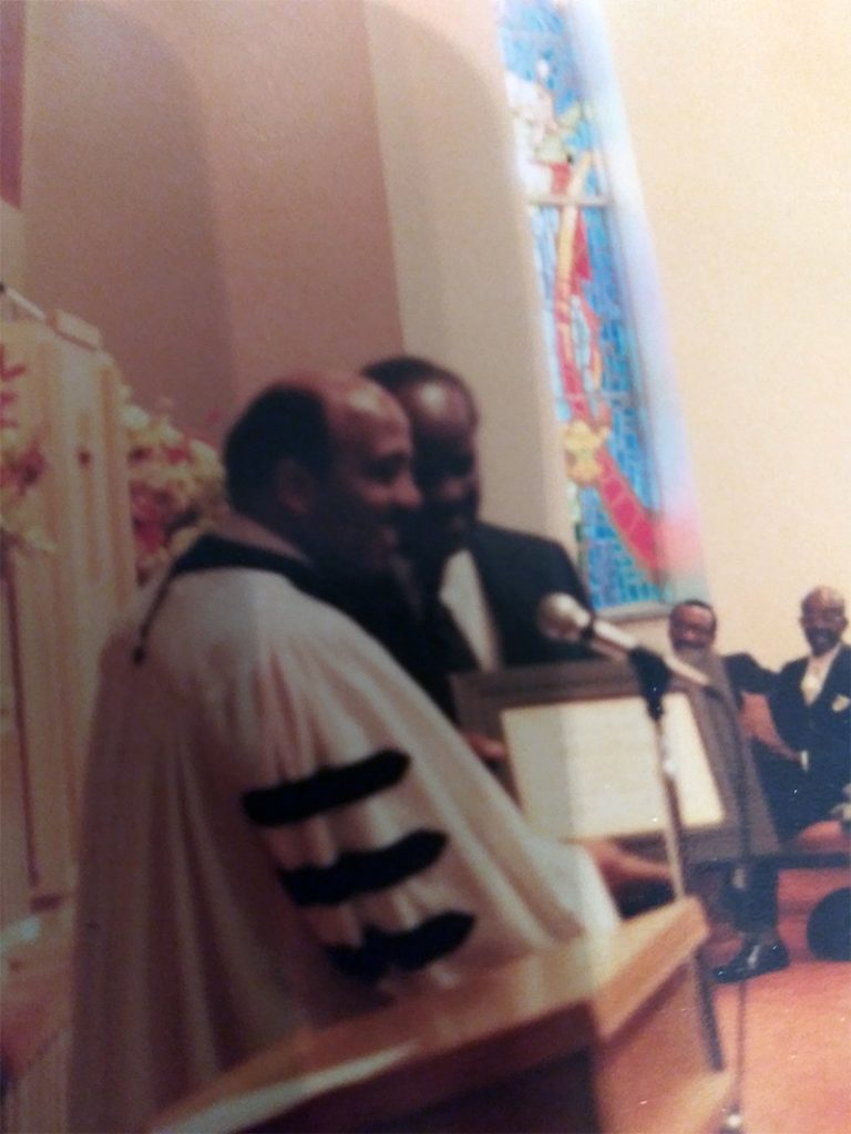 Rev. James E. Palmer (1972-1990) photograph