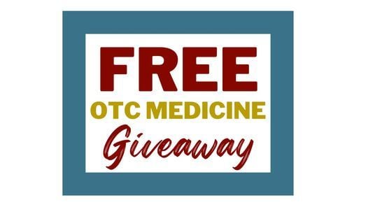 Free OTC Medicine Giveaway graphic